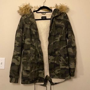 Love Tree Camo Winter Jacket